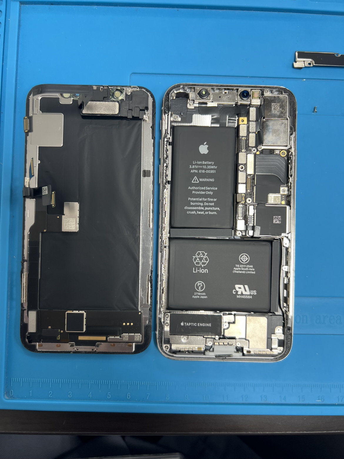 【修理事例】iPhoneｘ画面交換