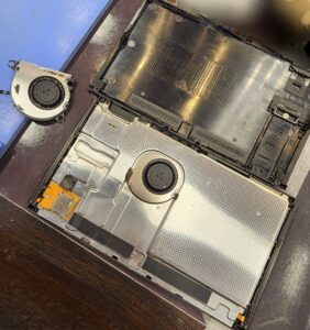 switch ファン交換修理後