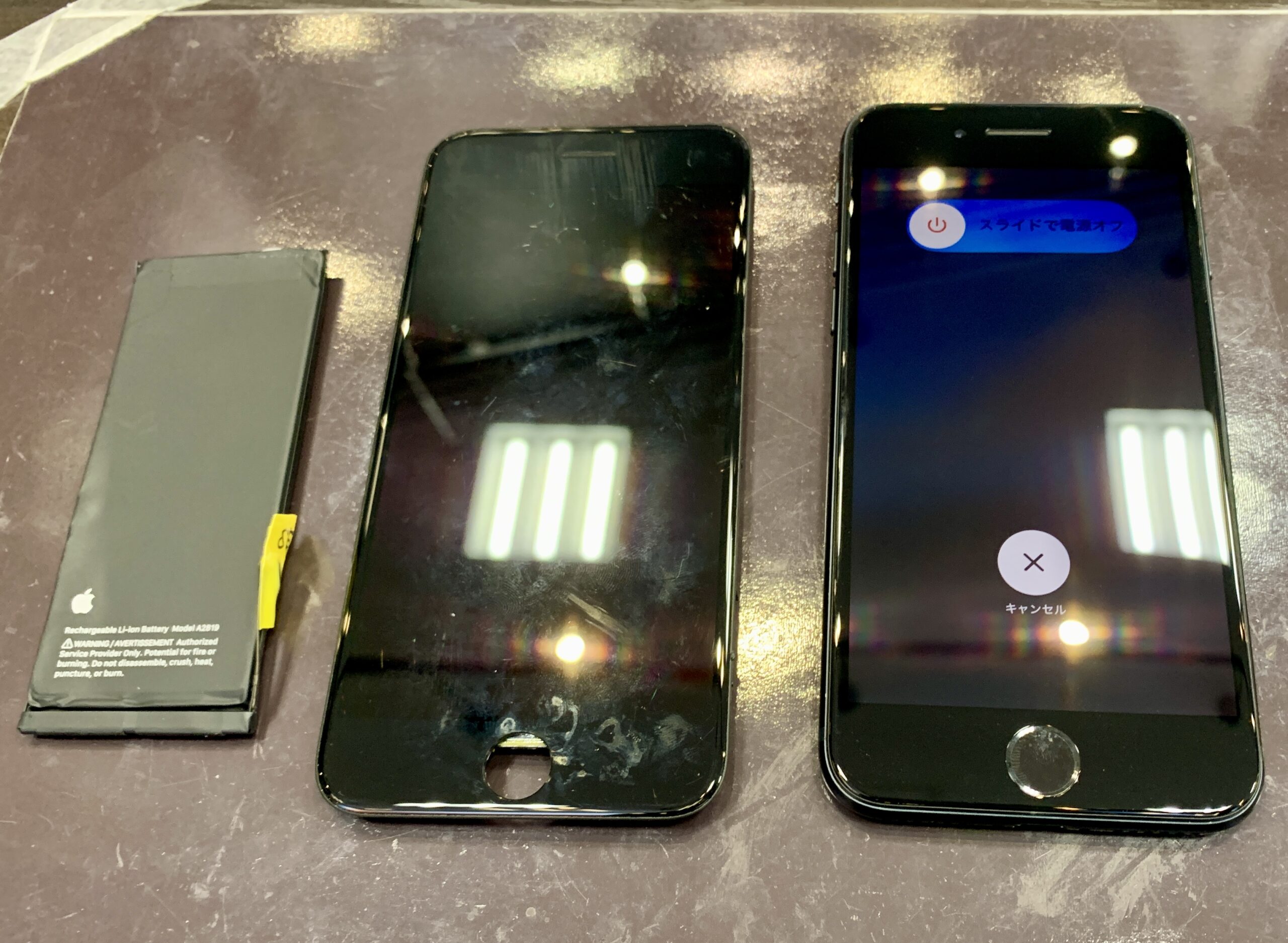 【修理実例】iPhoneSE3 水没復旧