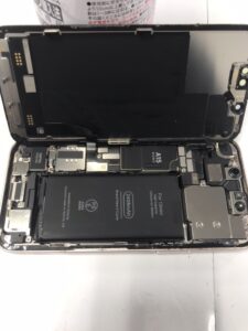 iPhone13miniバッテリー後