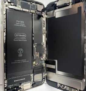 iPhoneSE3バッテリー交換