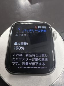 Apple Watch SE 40mmバッテリー交換