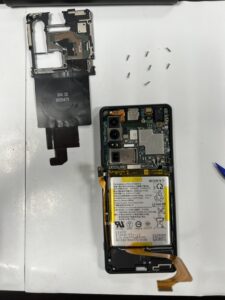 Xperia1Ⅲ バッテリー交換