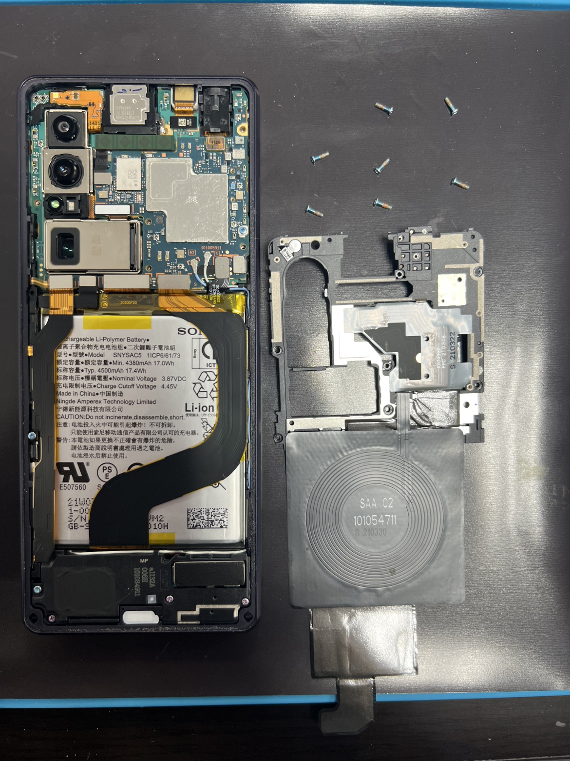 【修理事例】Xperia1Ⅲバッテリー交換