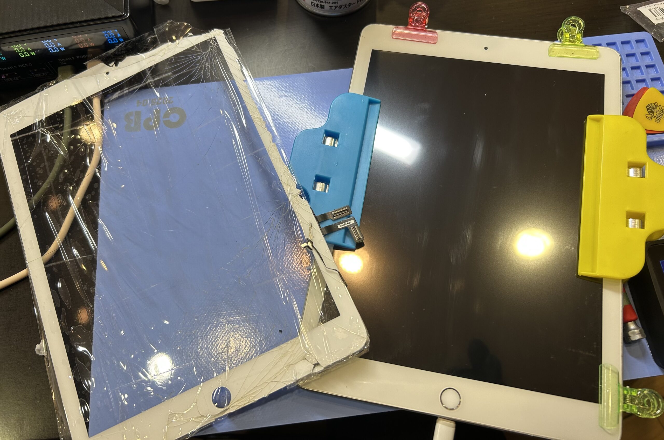 【修理実例】iPad5画面割れ修理